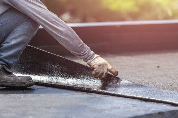 Professional Emergency Waterproofing technician working in Maize, KS